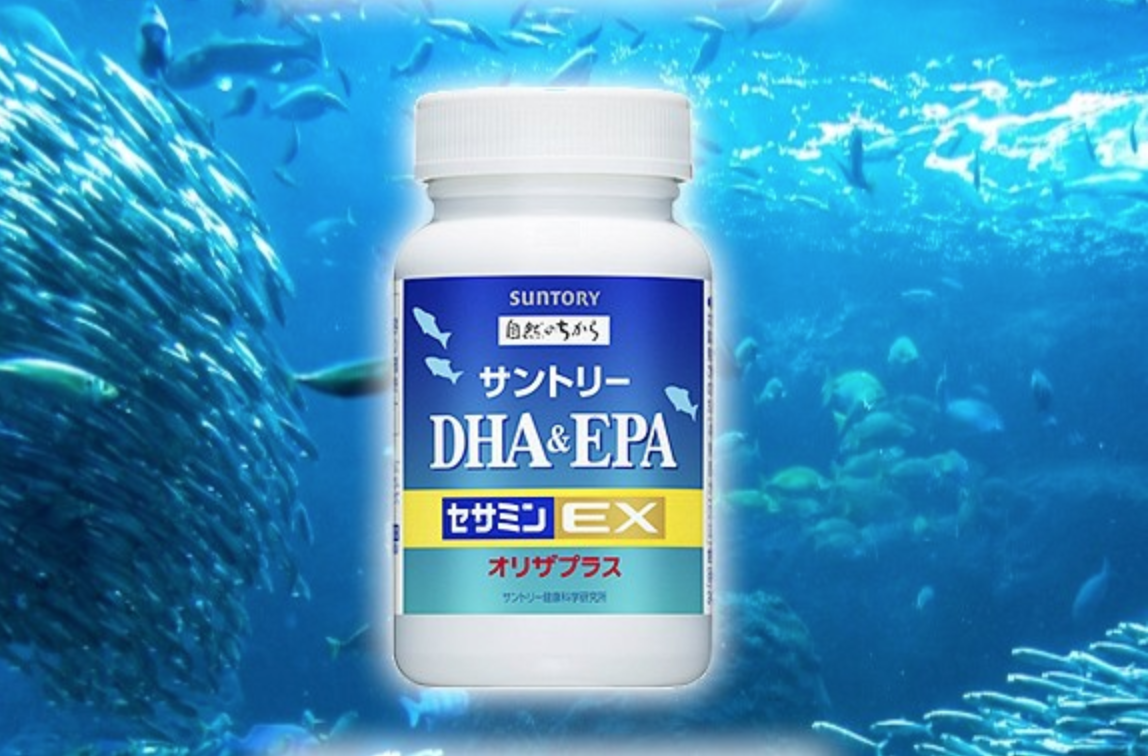 SUNTORY DHA & EPA   Sesamin EX ( 120 pills for 30 days ) - SHOPPING!! JAPAN